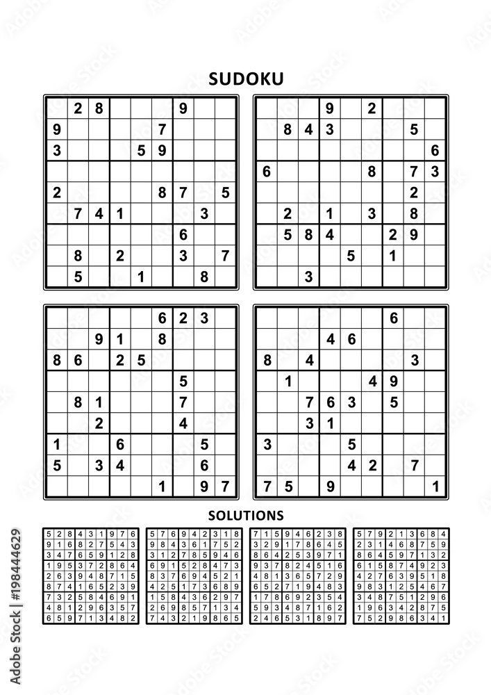 The Le Monde sudoku puzzle. A level 4. I dare say that this is