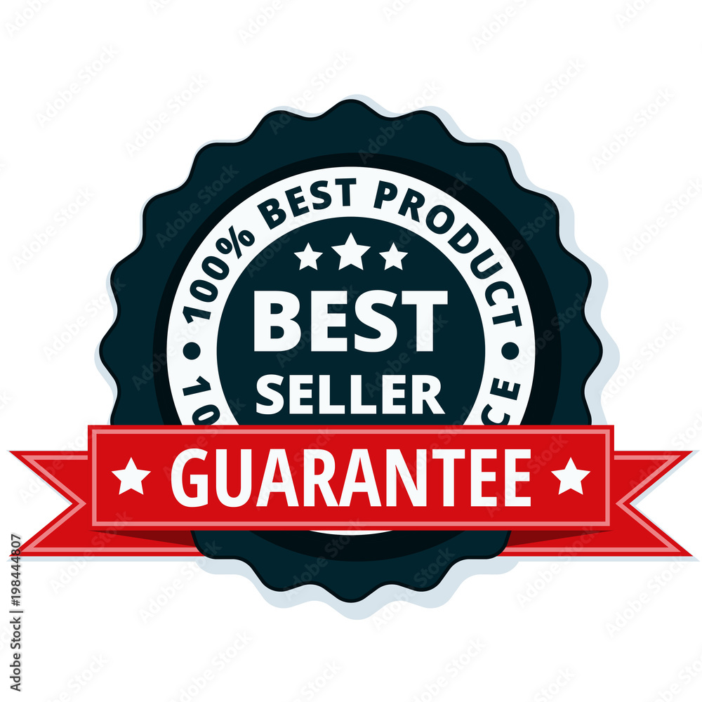 Best Seller label illustration Best Seller label illustration