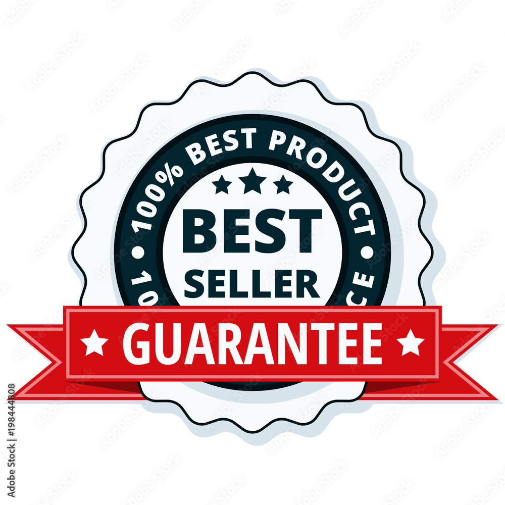Best Seller label illustration Best Seller label illustration