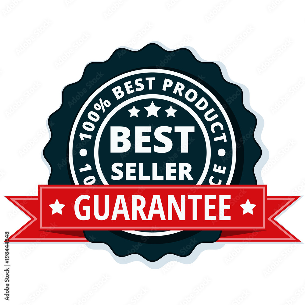 Best Seller label illustration Best Seller label illustration