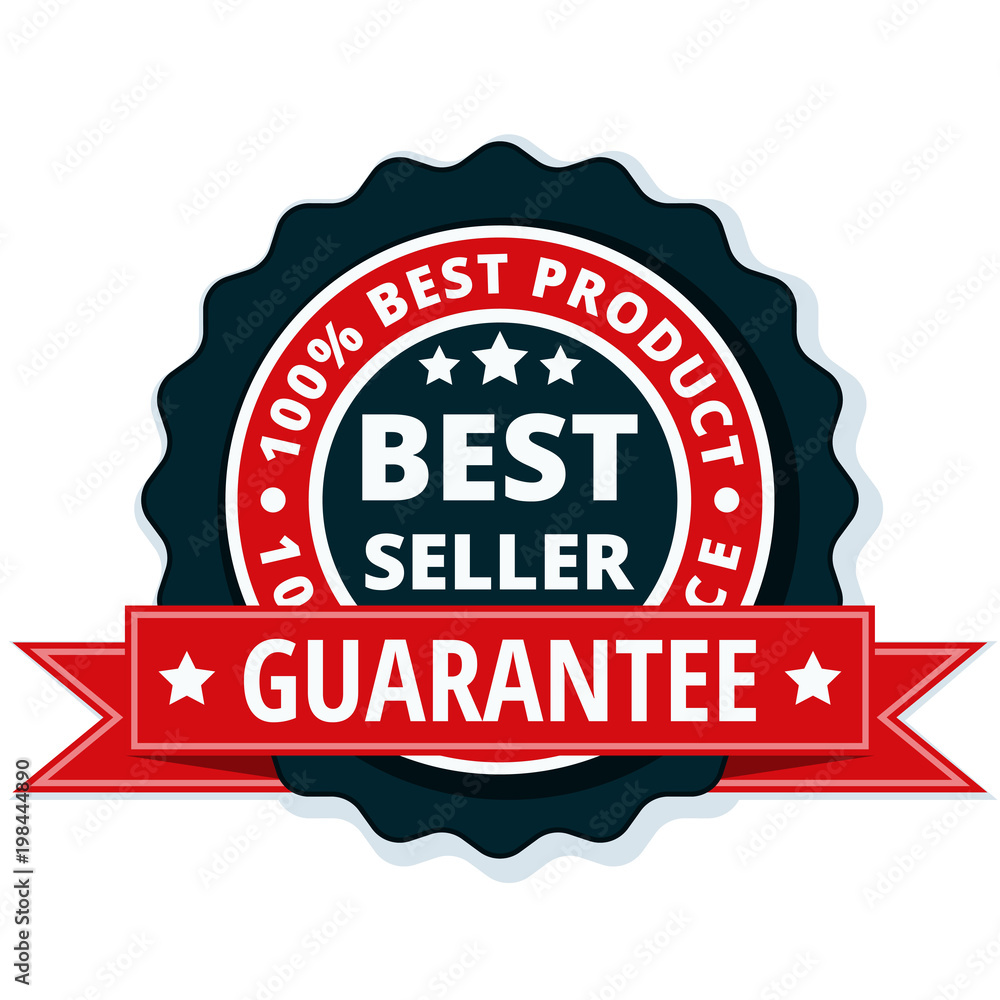 Best Seller label illustration Best Seller label illustration
