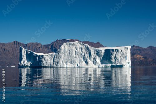 Beautiful iceberg. It is power of ice and snow. © mikhail79spb