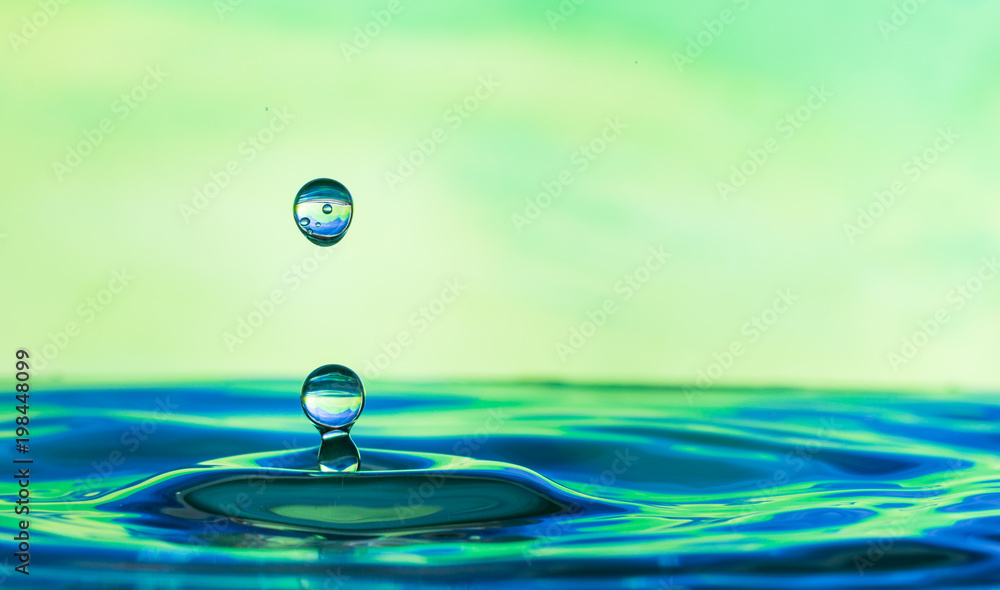 water droplet splash water droplet splash