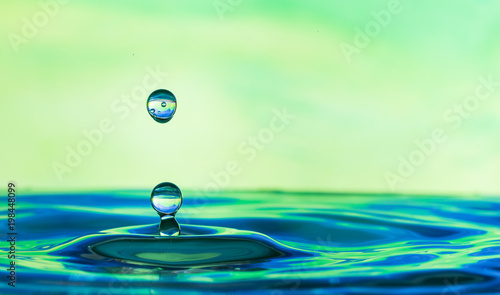water droplet splash