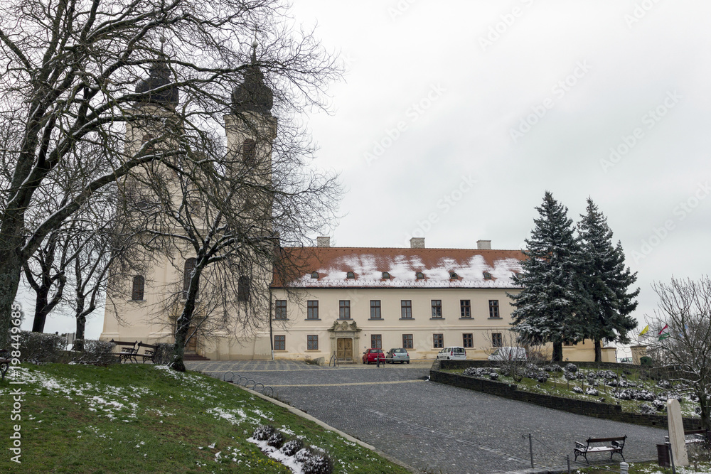 Tihany Abbey in Hungary