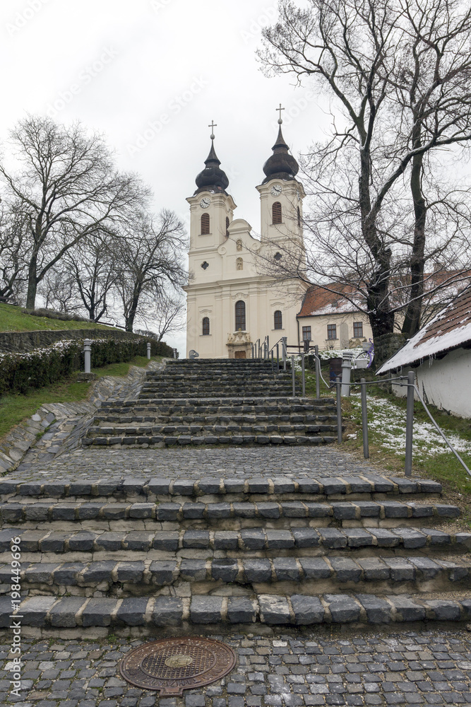 Tihany Abbey in Hungary