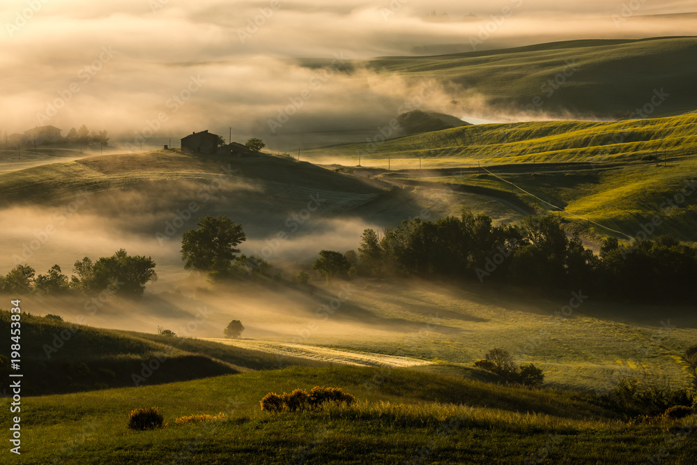 Obraz premium Tuscany spring landscape