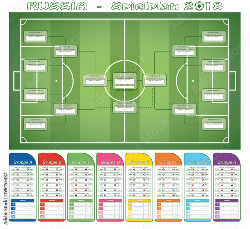 Fußball - Spielplan 2018