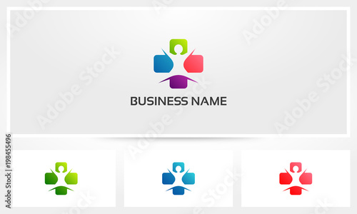 Cross Health Human Logo