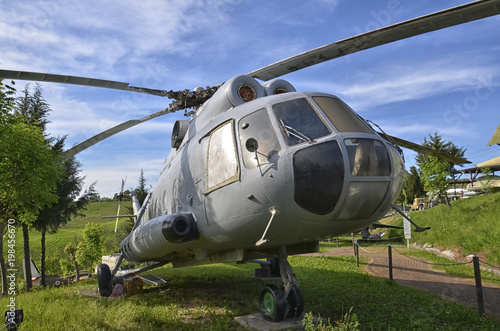 Retired Mil Mi-8 helicopter