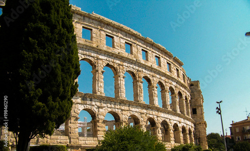 Rome Colosseum Old Architecture Italy Roman Travel