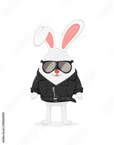 Easter Bunny in jacket