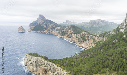 Cape Formentor in Mallorca island  Spain