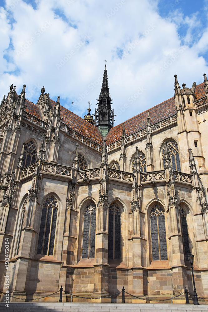 Gothic St Elisabeth Cathedral in Kosice, Slovakia