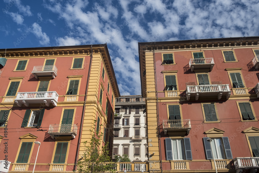 Fototapeta premium La Spezia: Giuseppe Verdi square
