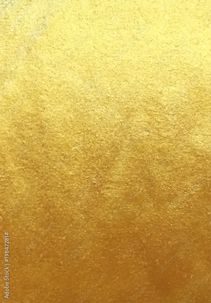 Vector golden foil background Vector golden foil background