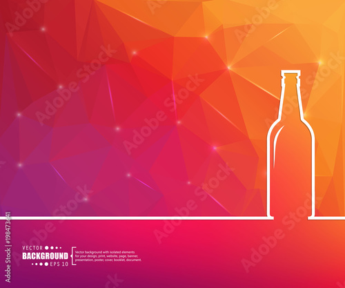 Abstract creative concept vector line draw background for web, mobile app, illustration template design, business infographic, page, brochure, banner, presentation, poster, cover, booklet, document.