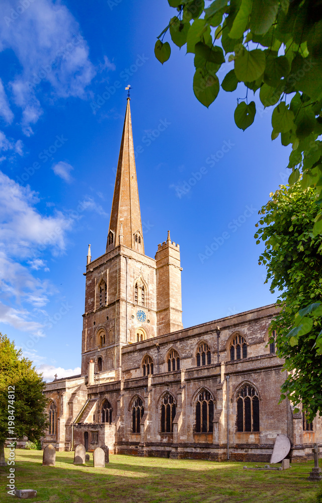 Burford Church Oxfordshire England UK