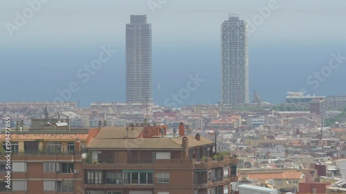 Mapfre Tower and Hotel Arts in Barcelona photo