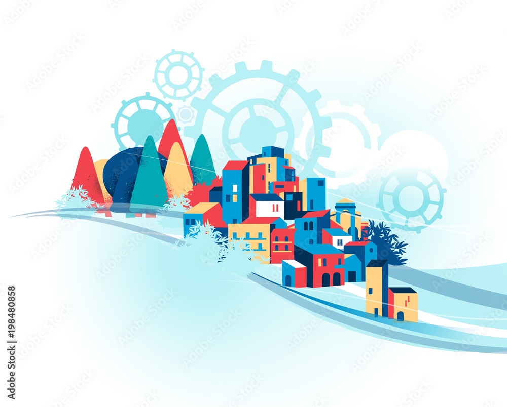 La crescita della città La crescita della città