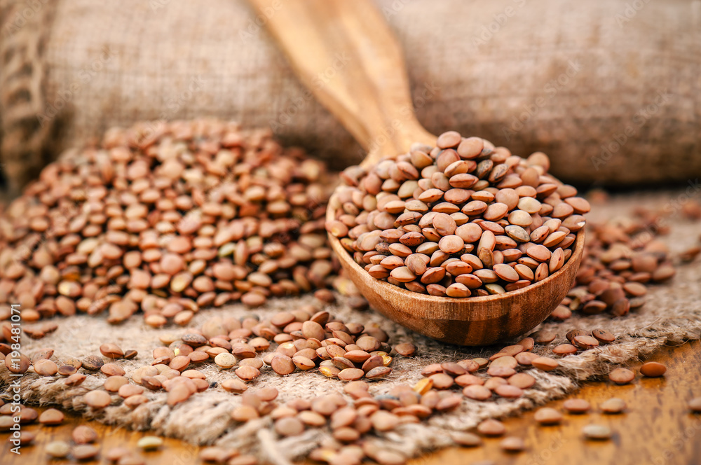 raw and healthy lentils raw and healthy lentils