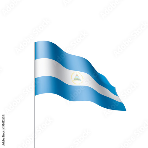 Free Download Nicaragua flag, vector illustration - GFXLoad