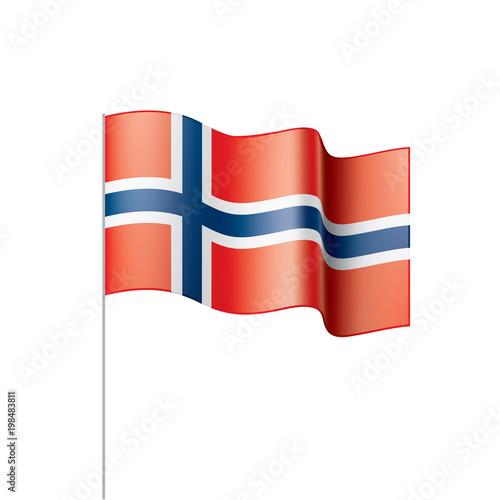 Norway flag, vector illustration Free Download Norway flag, vector illustration - GFXLoad