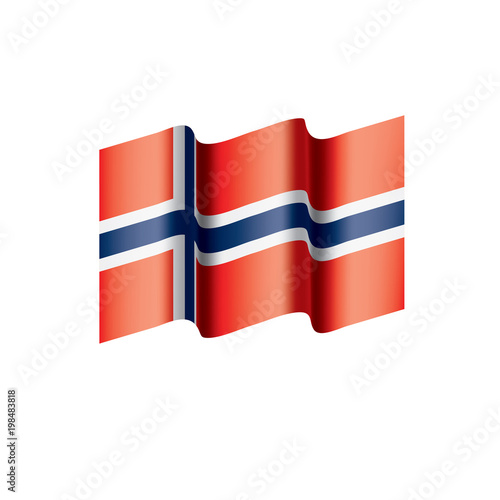 Free Download Norway flag, vector illustration - GFXLoad