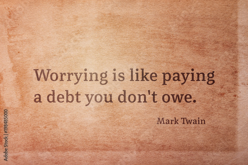debt not owe Twain