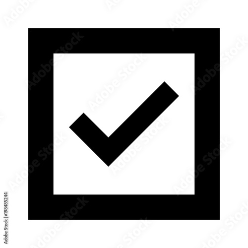 check list icon, check box icon isolated vector, outline vector