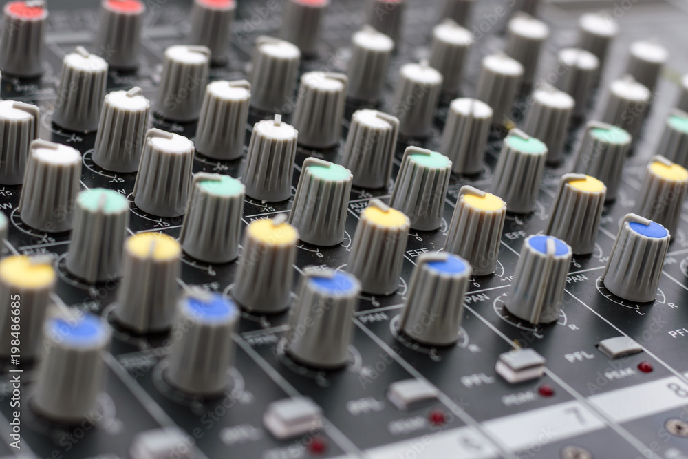 Music and sound mixer Music and sound mixer