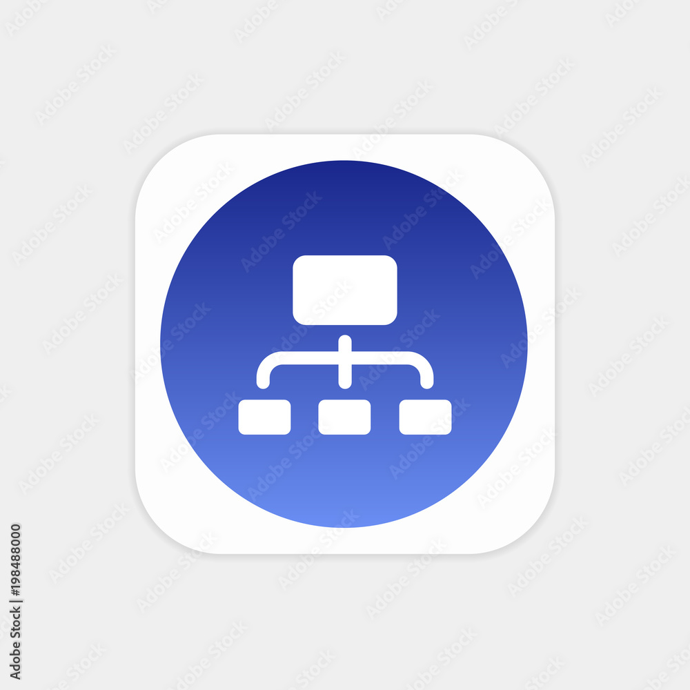 Modern Push Button Monogram Modern Push Button Monogram