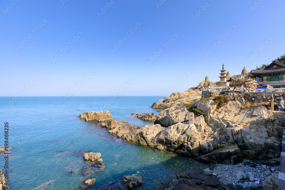 Haedong yonggungsa seaside temple in Busan