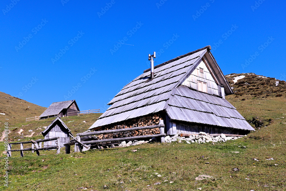 beautiful mountain cabin in julian alps beautiful mountain cabin in julian alps