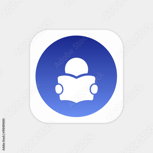 Modern Push Button Monogram