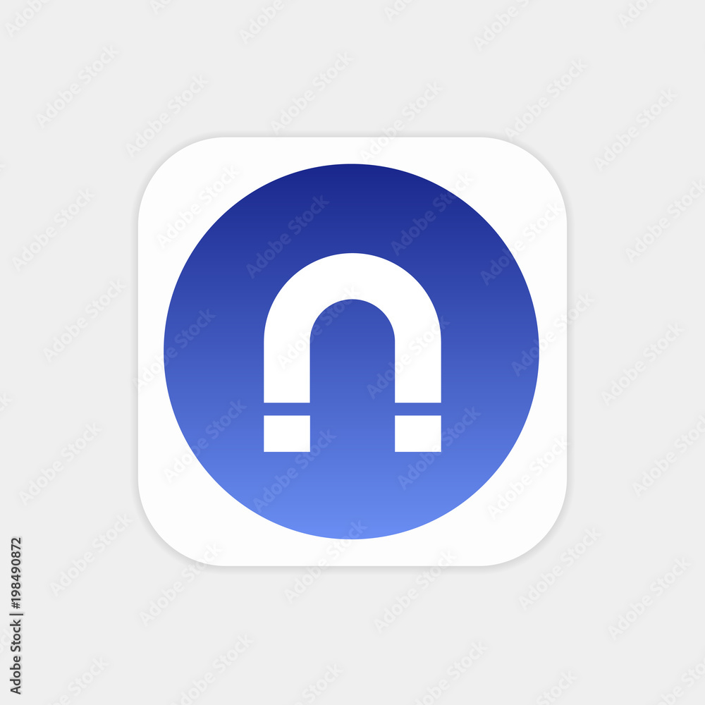 Modern Push Button Monogram Modern Push Button Monogram