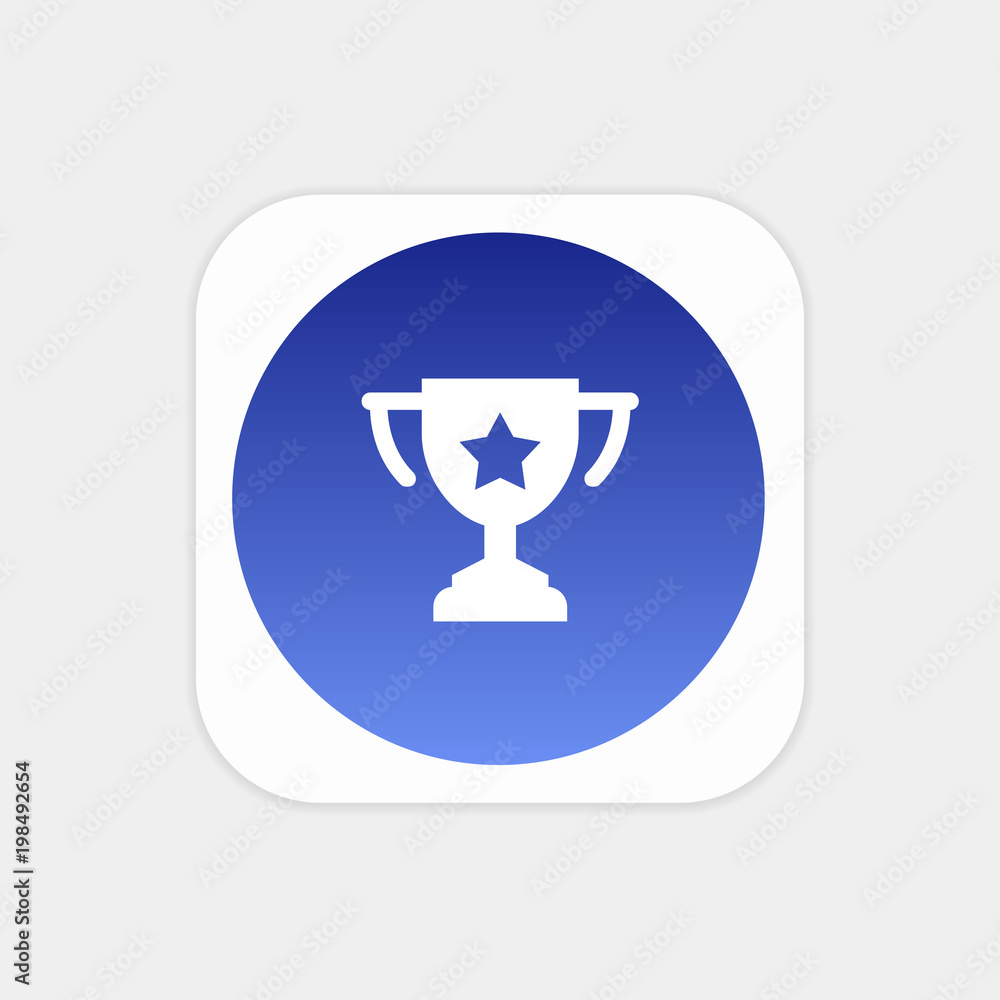 Modern Push Button Monogram