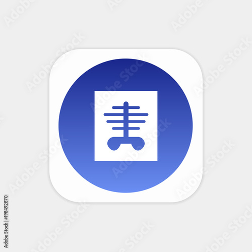 Modern Push Button Monogram