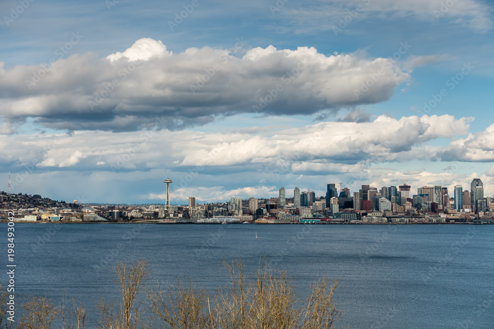 Seattle And Clouds 3