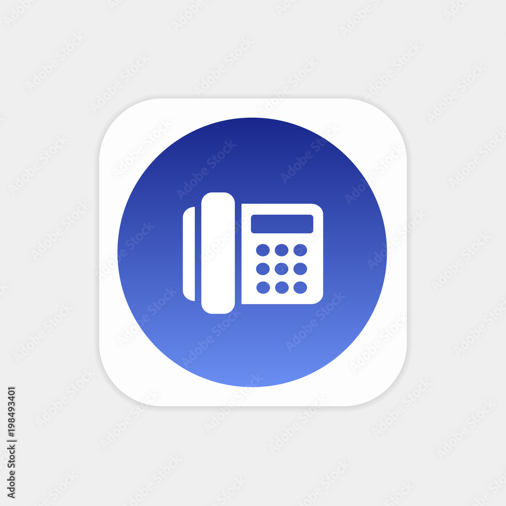 Modern Push Button Monogram