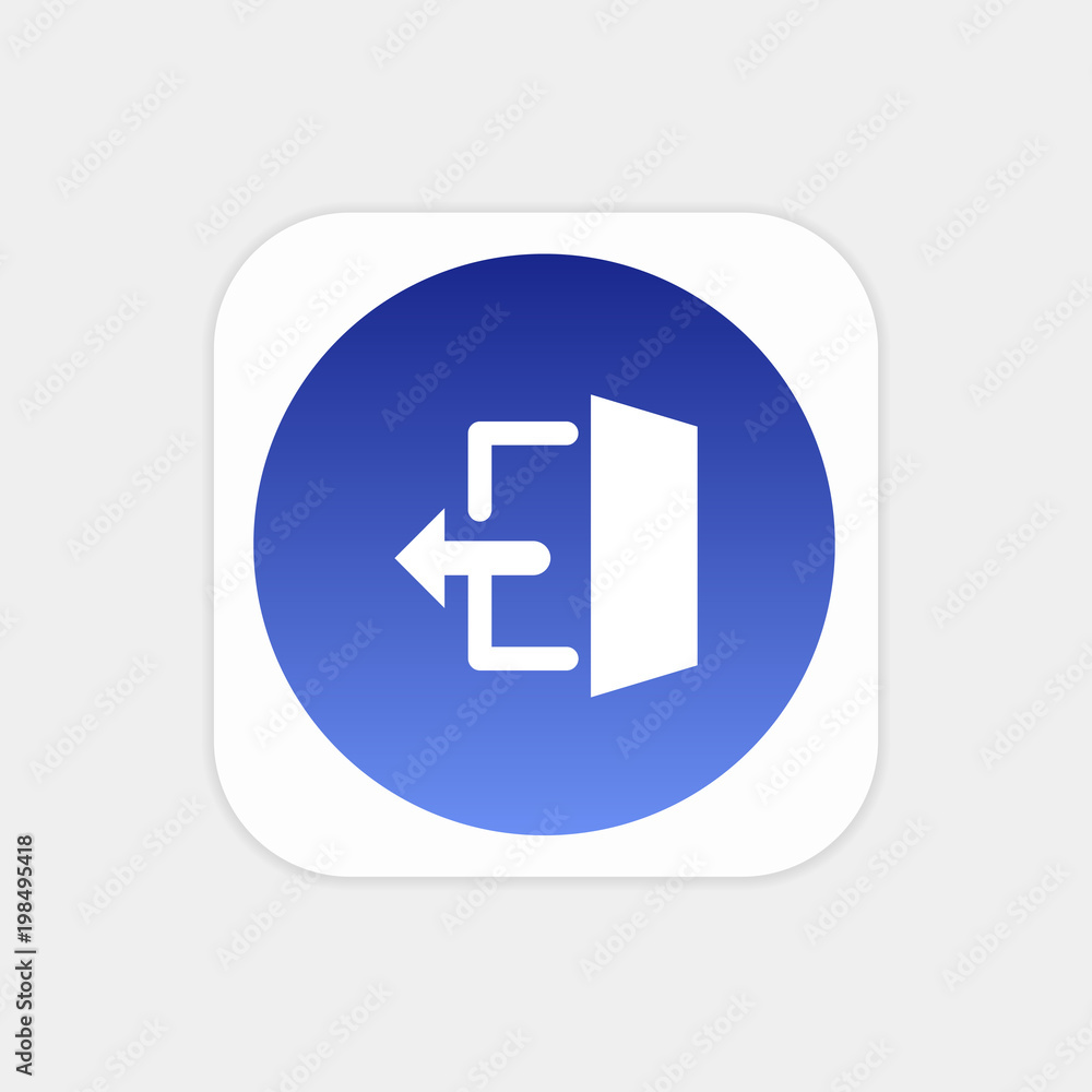 Modern Push Button Monogram Modern Push Button Monogram