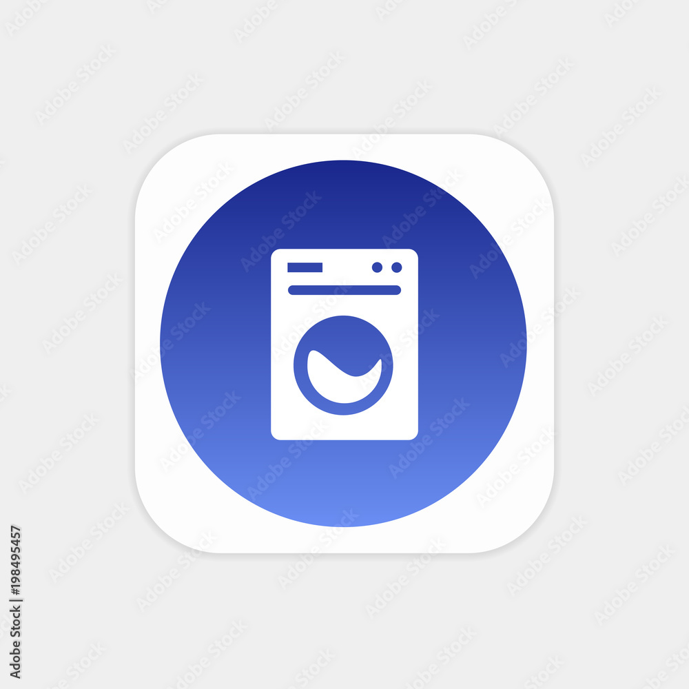 Modern Push Button Monogram Modern Push Button Monogram