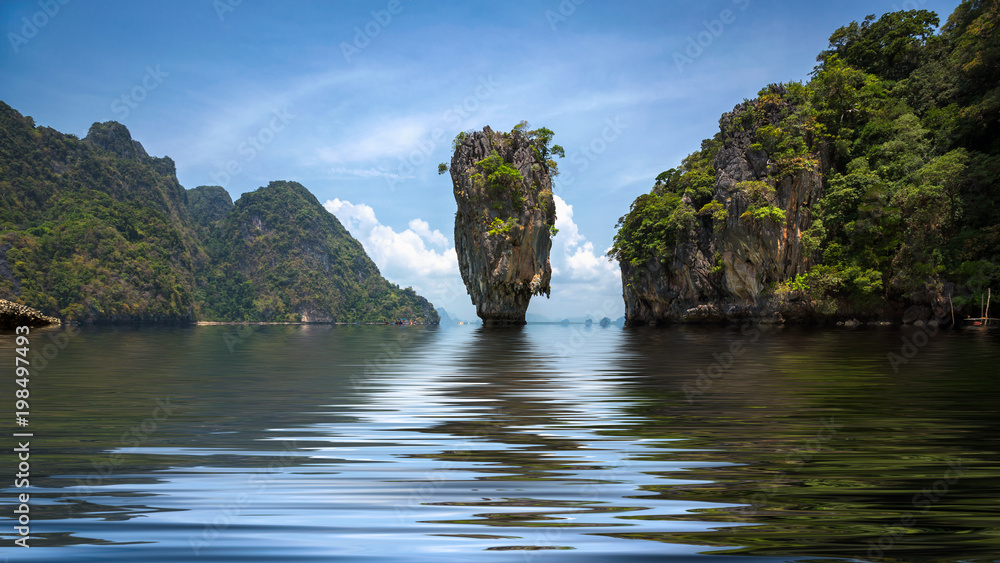 James Bond island in Phang Nga bay