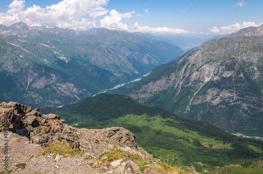 The Mountains Of The Caucasus. Dombay. The Mountains Of The Caucasus. Dombay.