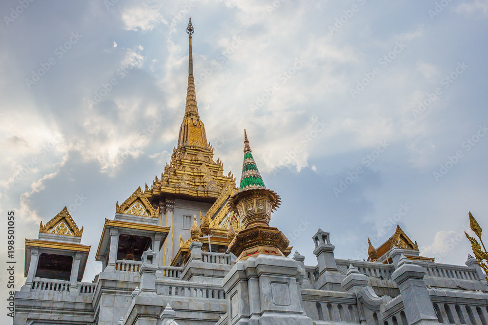 Wat Traimit - Temple of the Golden Buddha in China Town Bangkok, Thailand