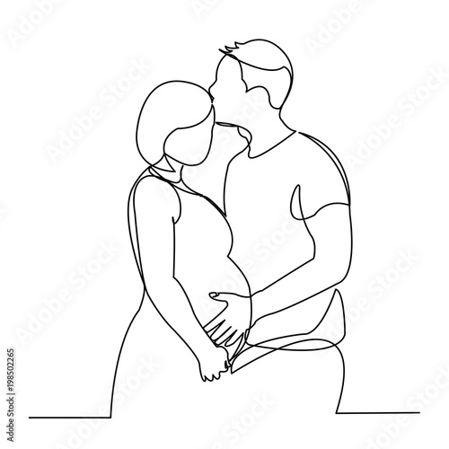 pregnant couple