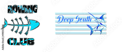 Rowing Club & Deep South design