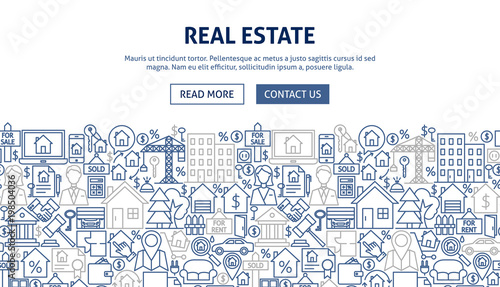 Real Estate Banner Design