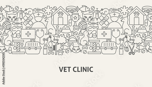 Vet Clinic Banner Concept
