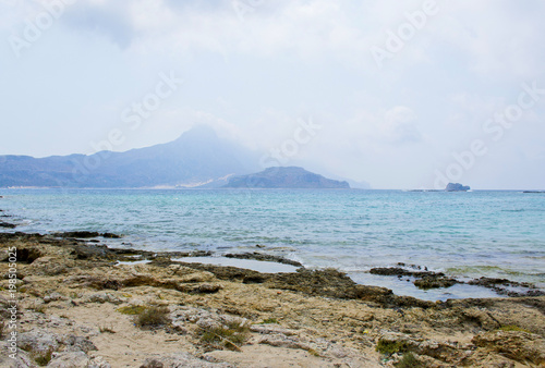 Splendida isola di Gramvousa  mare azzurro cristallino - Grecia